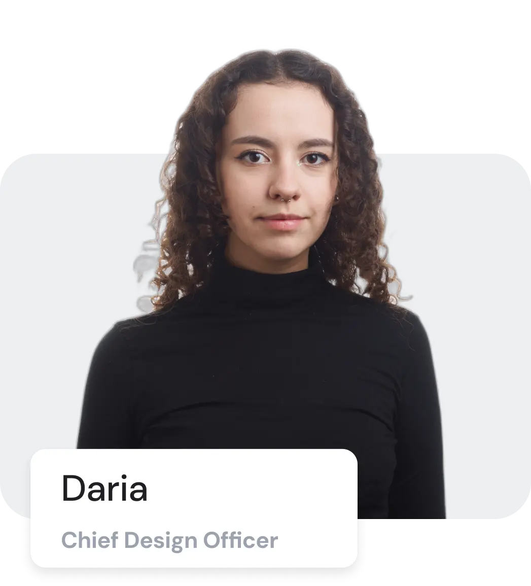 Daria - Chief Design Officer of Marketings Force